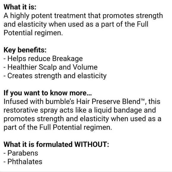 Bumble and Bumble Hair Preserving Booster Spray - Picture 4 of 10